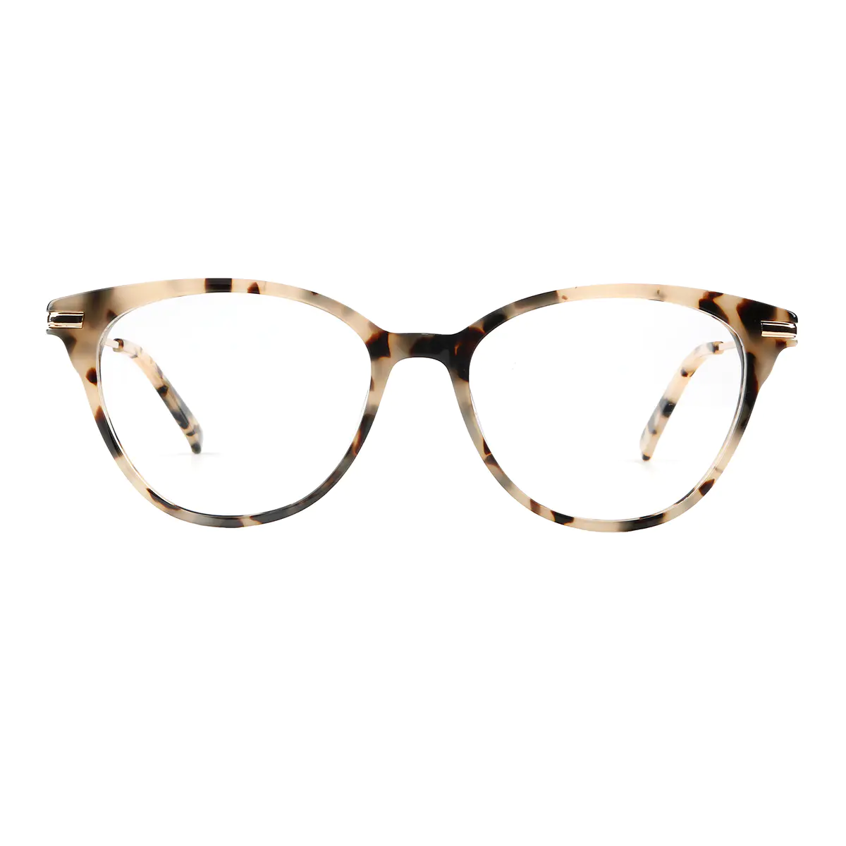 Oval Tortoiseshell Eyeglasses