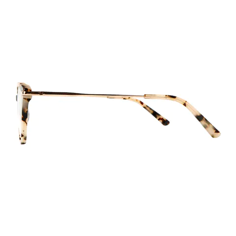 Oval Tortoiseshell Eyeglasses