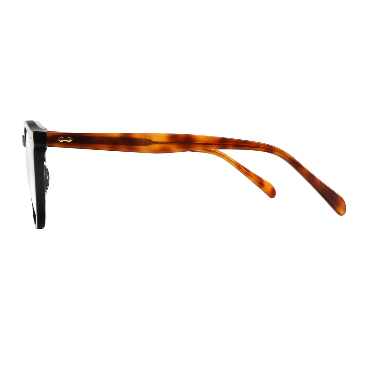 Round Black Eyeglasses