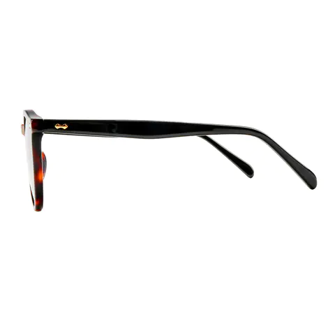 Round Tortoiseshell Eyeglasses