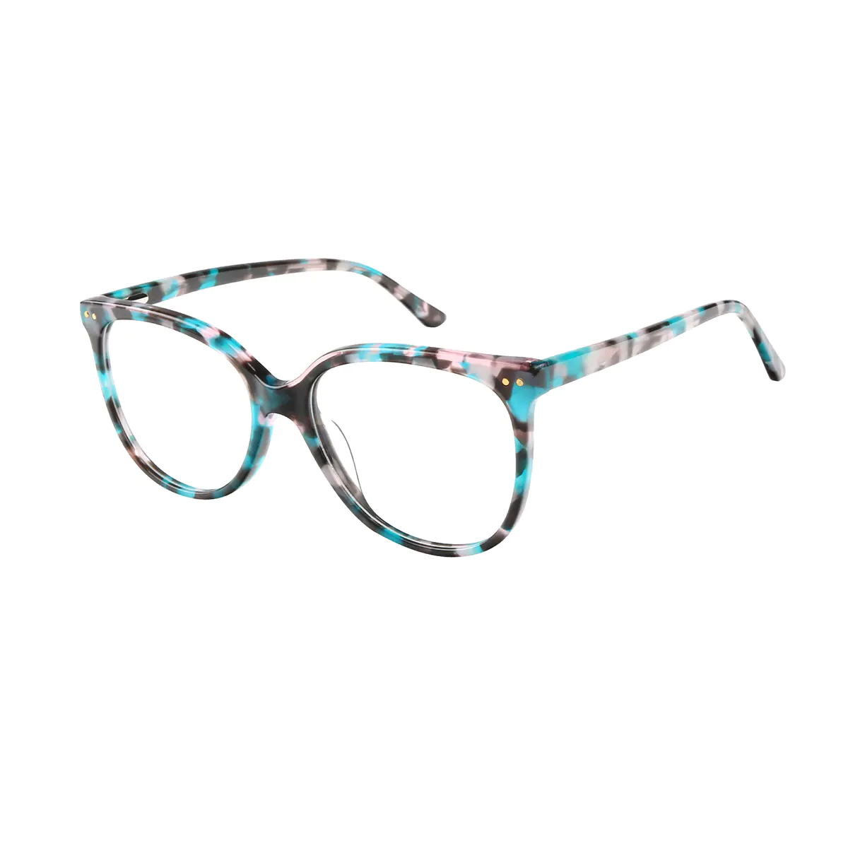Square Tortoiseshell Eyeglasses