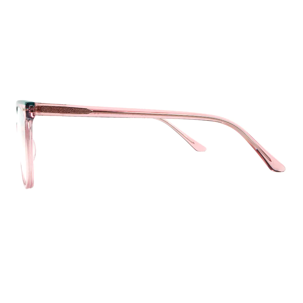 Square Blue/Pink Eyeglasses