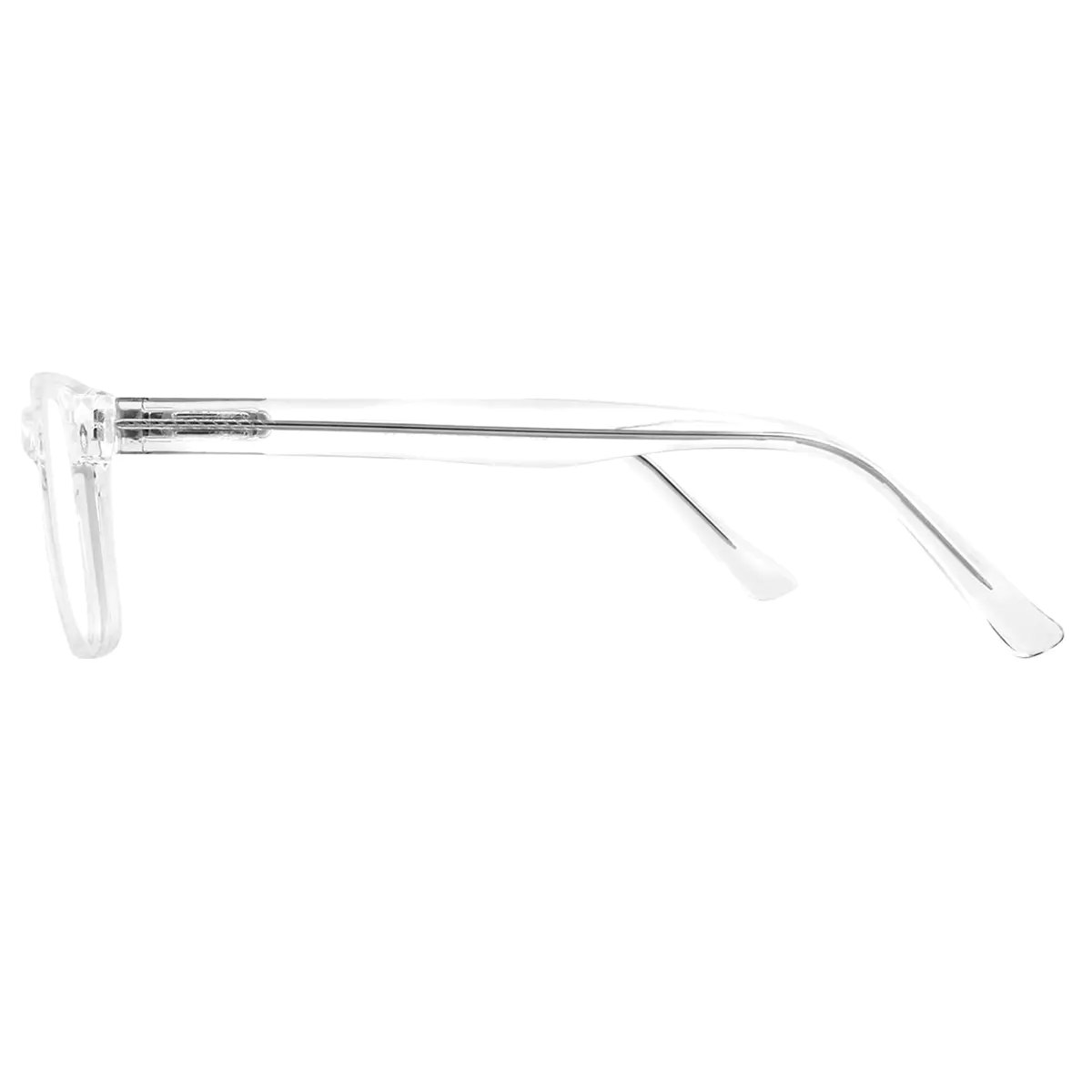 Rectangle Clear Reading Glasses
