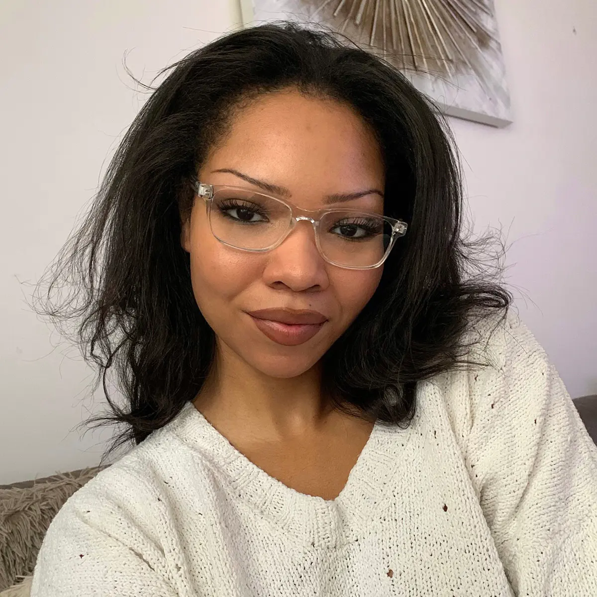 Rectangle Clear Eyeglasses