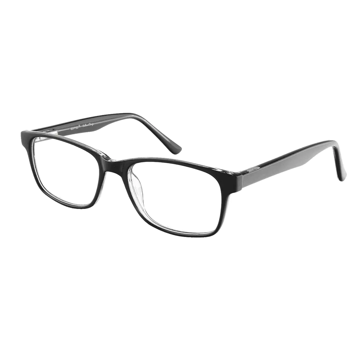 Rectangle Black Eyeglasses