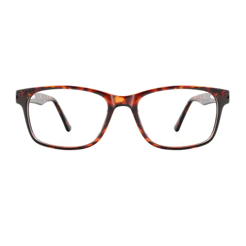 Rectangle Tortoiseshell Eyeglasses