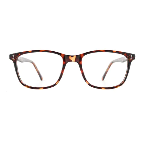 Rectangle Tortoiseshell Eyeglasses