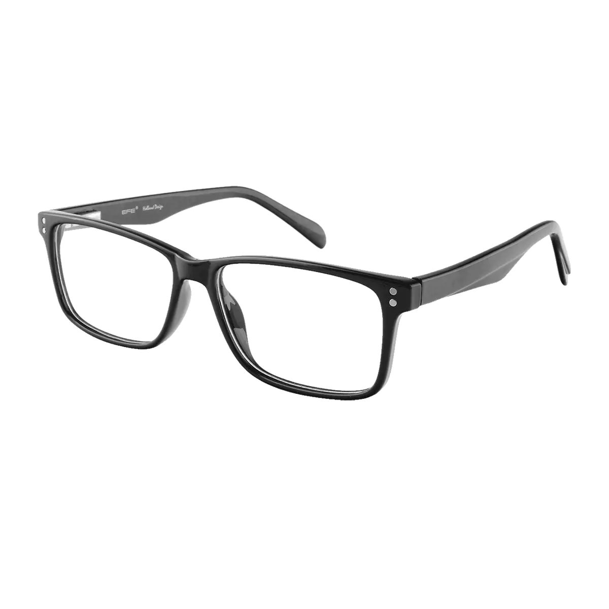 Rectangle Black Eyeglasses