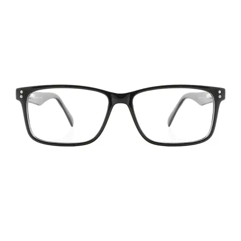 Rectangle Black Eyeglasses