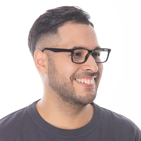 Rectangle Black Eyeglasses