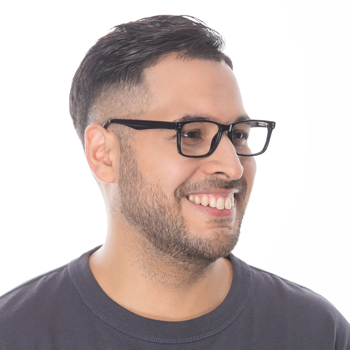 Rectangle Black Eyeglasses
