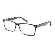 Rectangle Black/Clear Eyeglasses