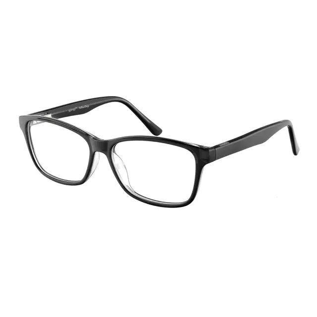 Rectangle Black Eyeglasses