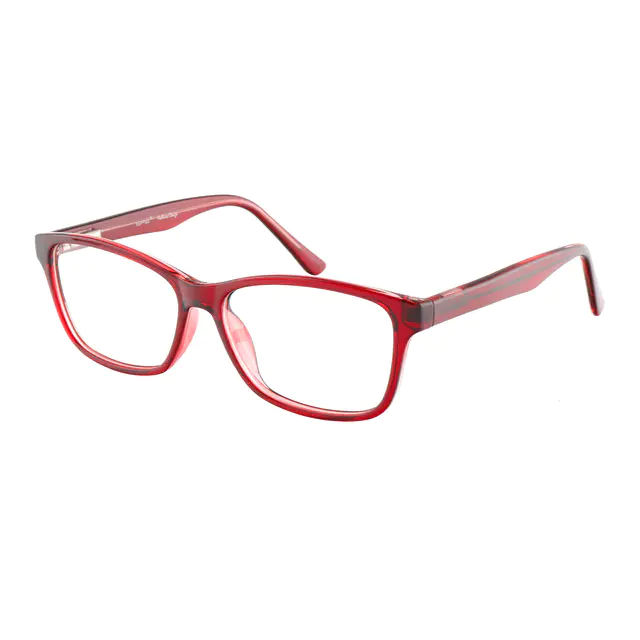 Rectangle Wine Eyeglasses