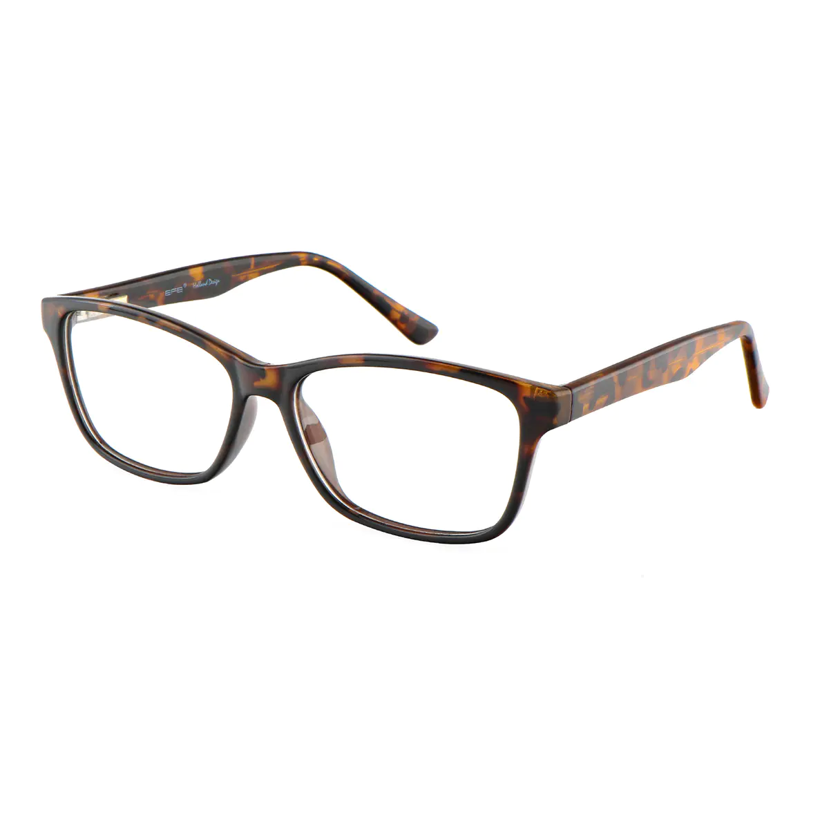 Rectangle Tortoiseshell Reading Glasses