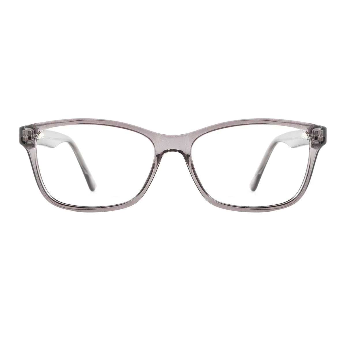 Rectangle Grey Eyeglasses