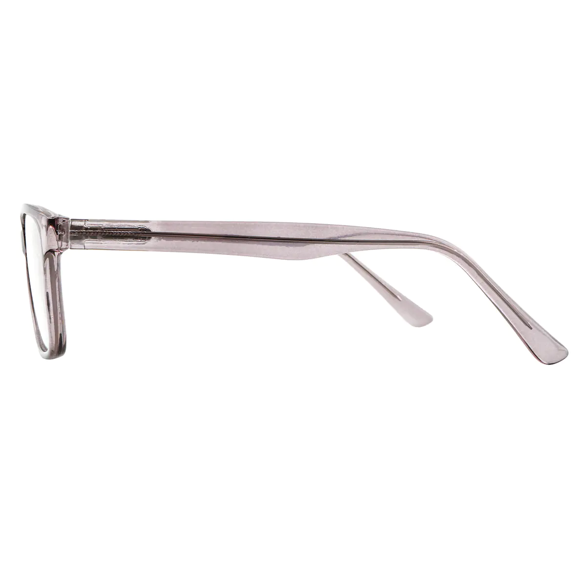 Rectangle Grey Eyeglasses