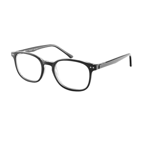 Square Black Eyeglasses