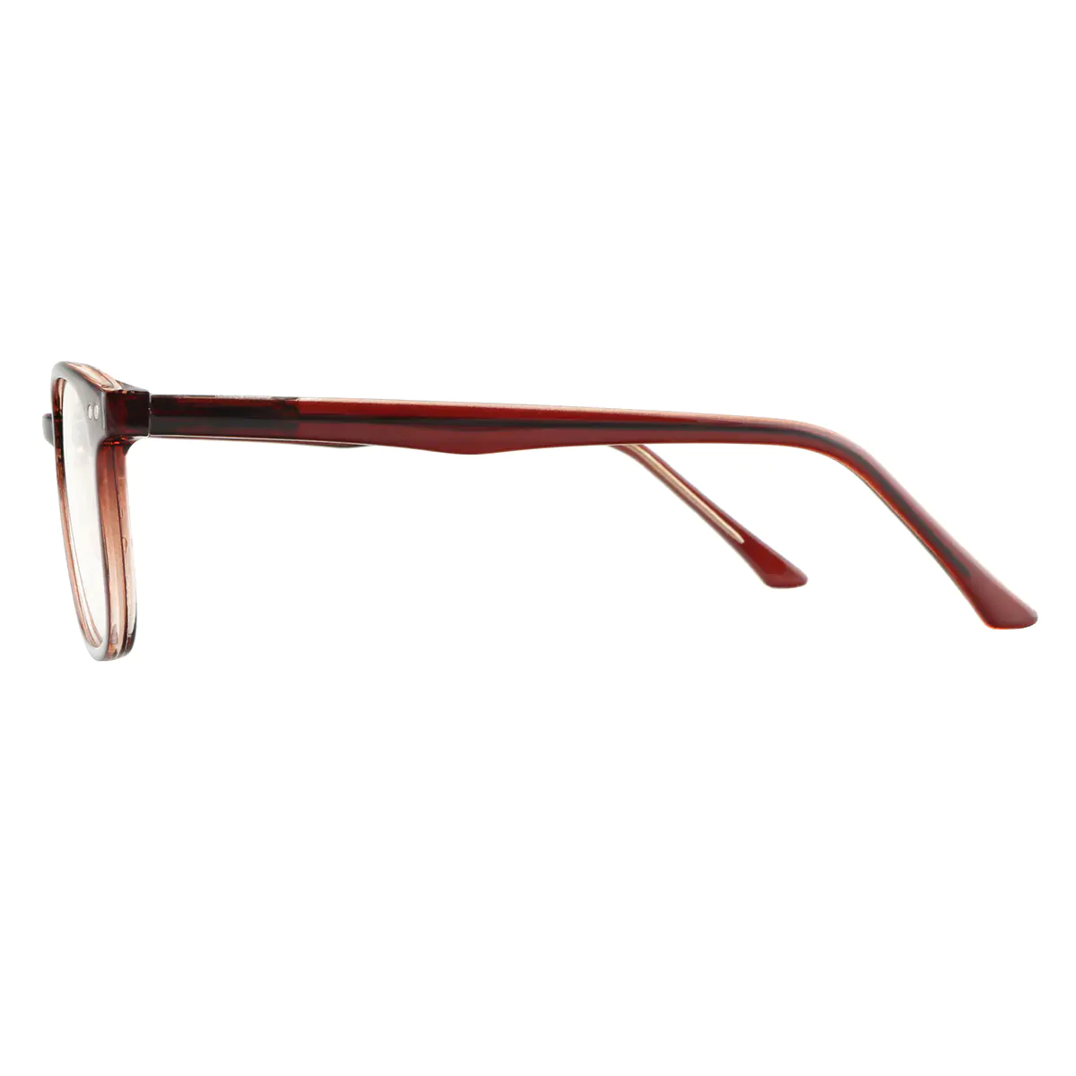 Square Brown Eyeglasses