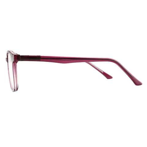 Square Purple Reading Glasses