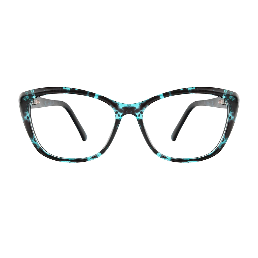 Square Black/Blue Eyeglasses