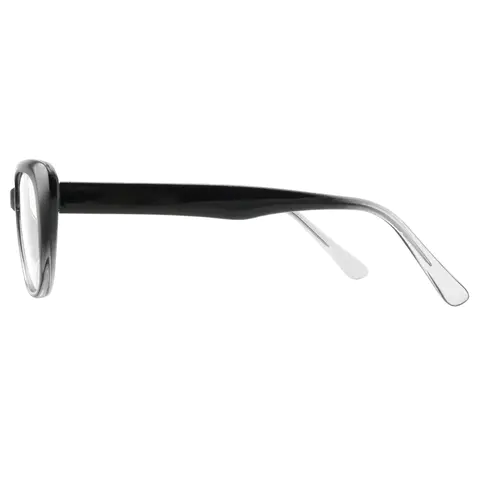 Rectangle Gradient Black Eyeglasses