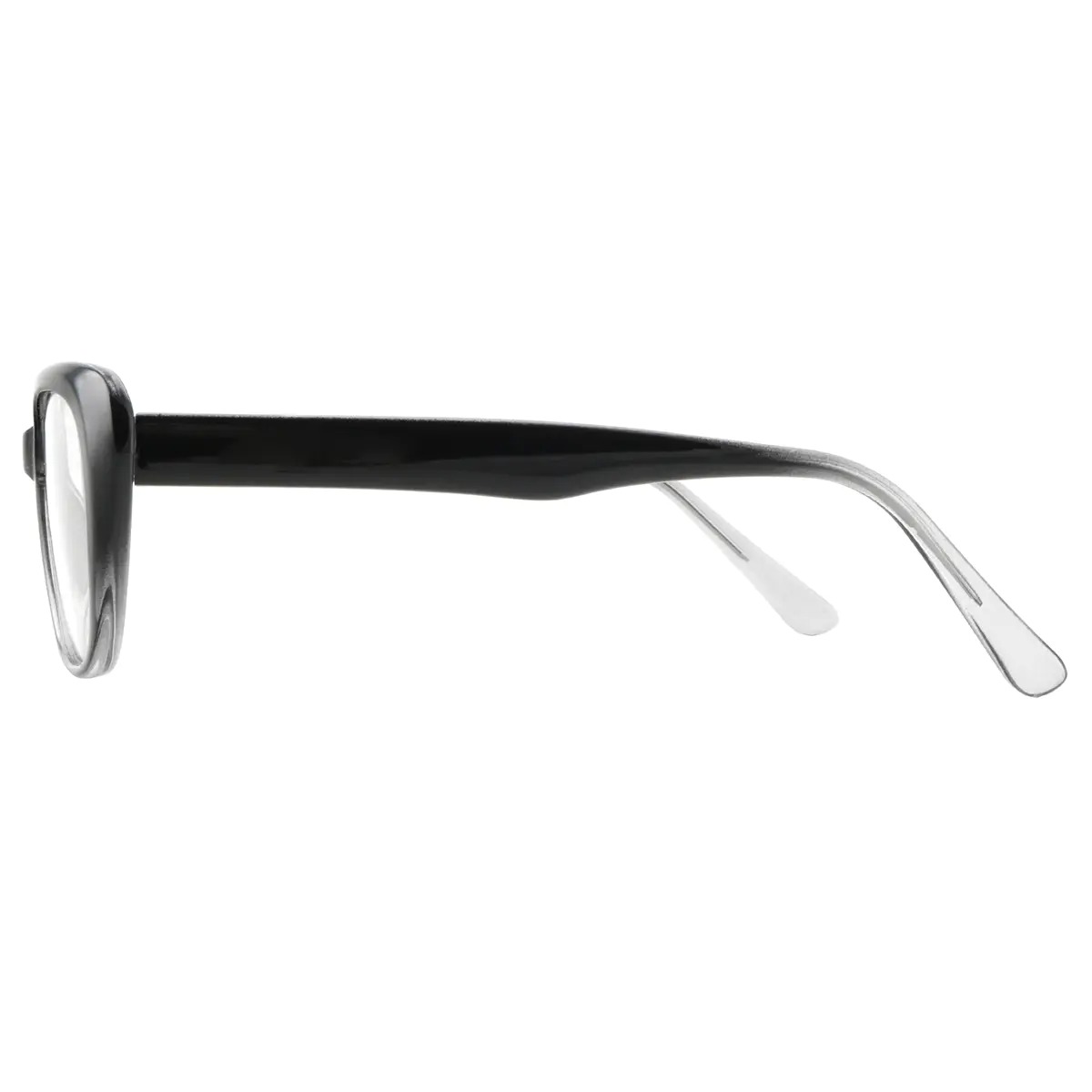 Rectangle Gradient Black Eyeglasses