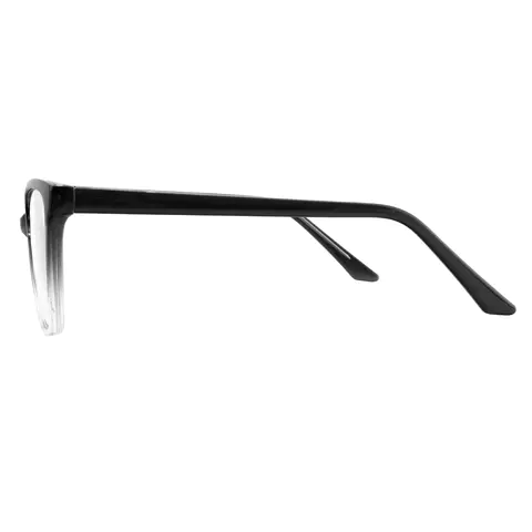 Cat-eye Black/Clear Reading Glasses