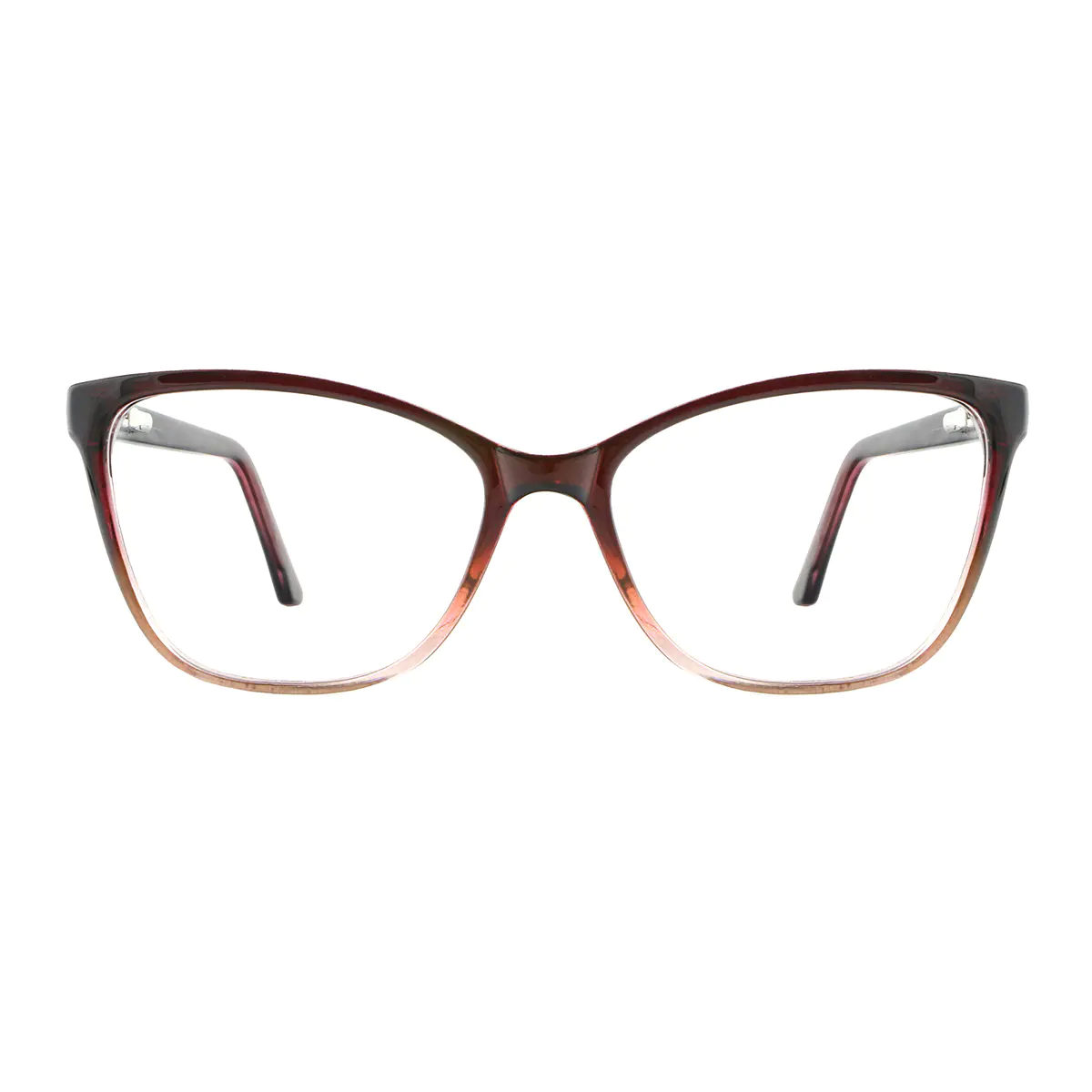 Cat-eye Gradient Pink Reading Glasses