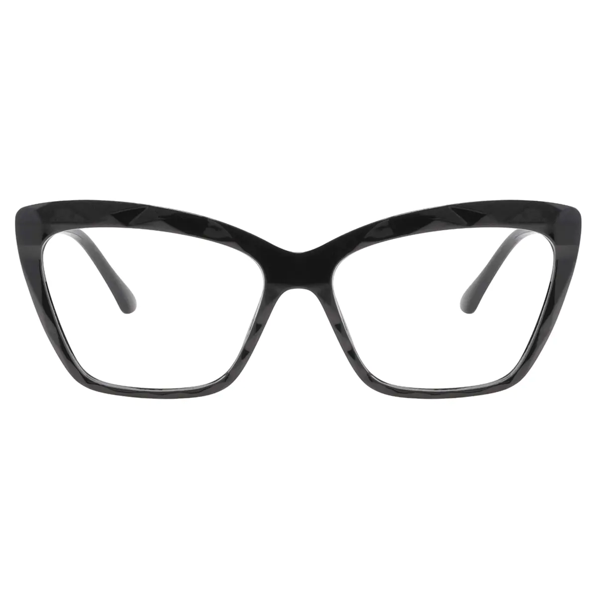 Cat-eye Black Reading Glasses