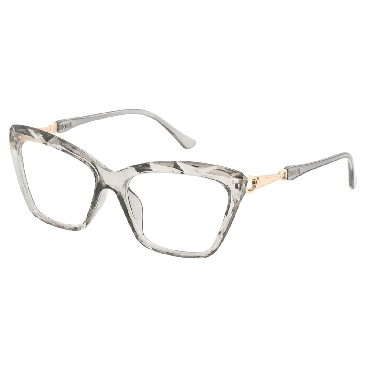 Cat-eye Grey Reading Glasses