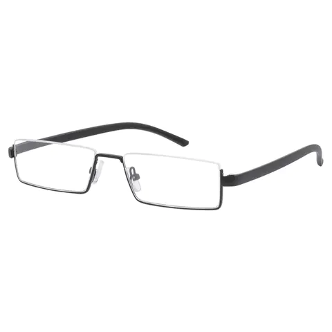 Rectangle Black Reading Glasses