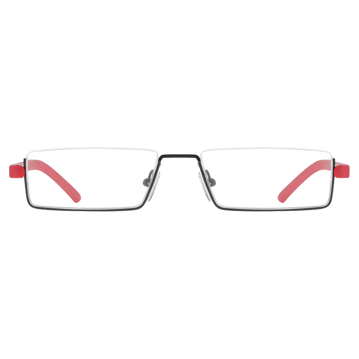 Rectangle Red Reading Glasses