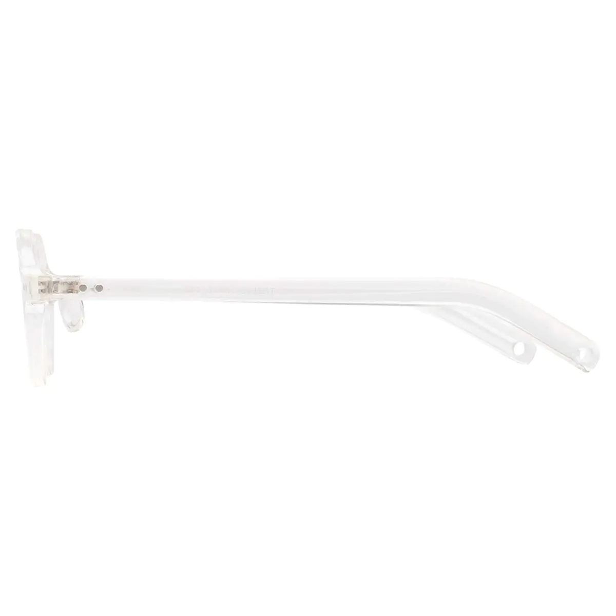 Round White Reading Glasses