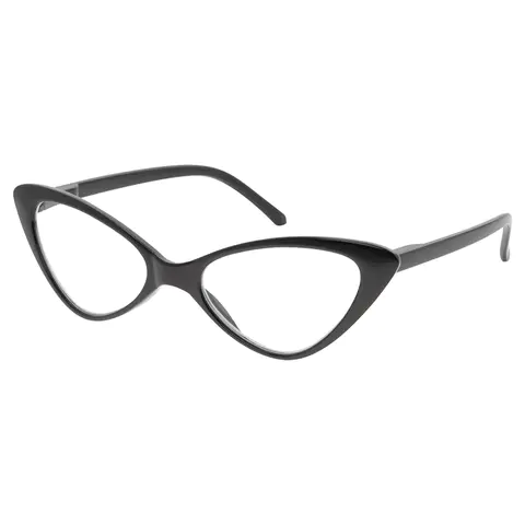 Cat-eye Black Reading Glasses