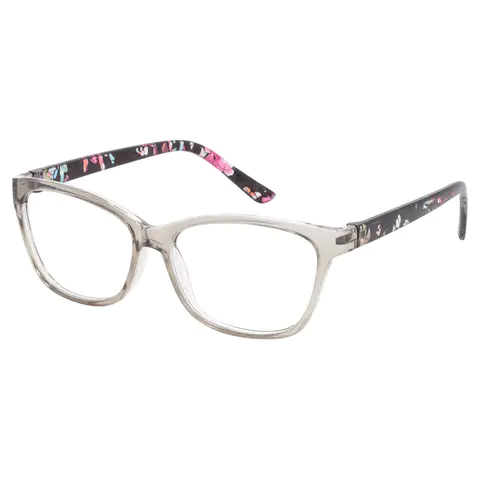 Square Grey Reading Glasses