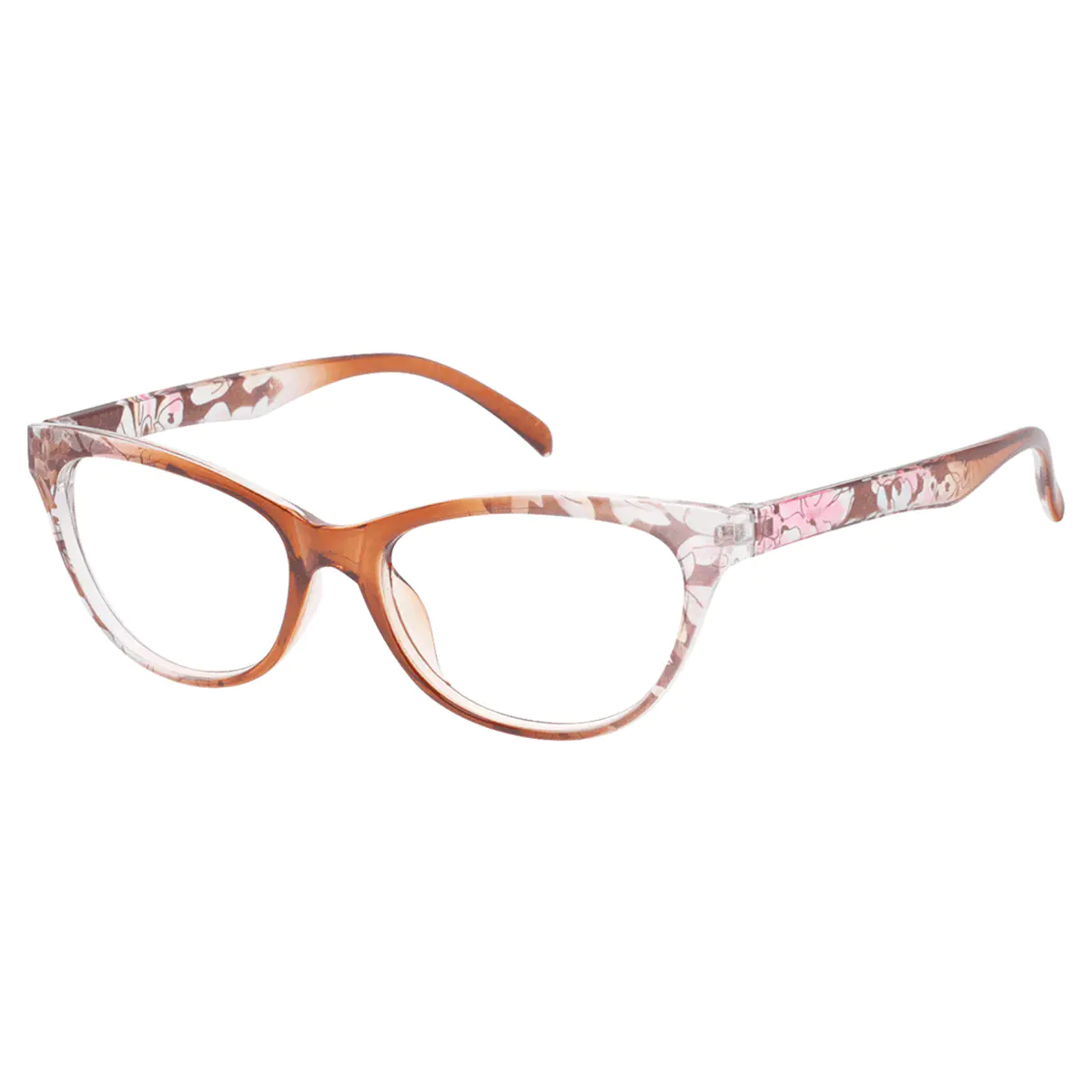 Cat-eye Yellow Reading Glasses