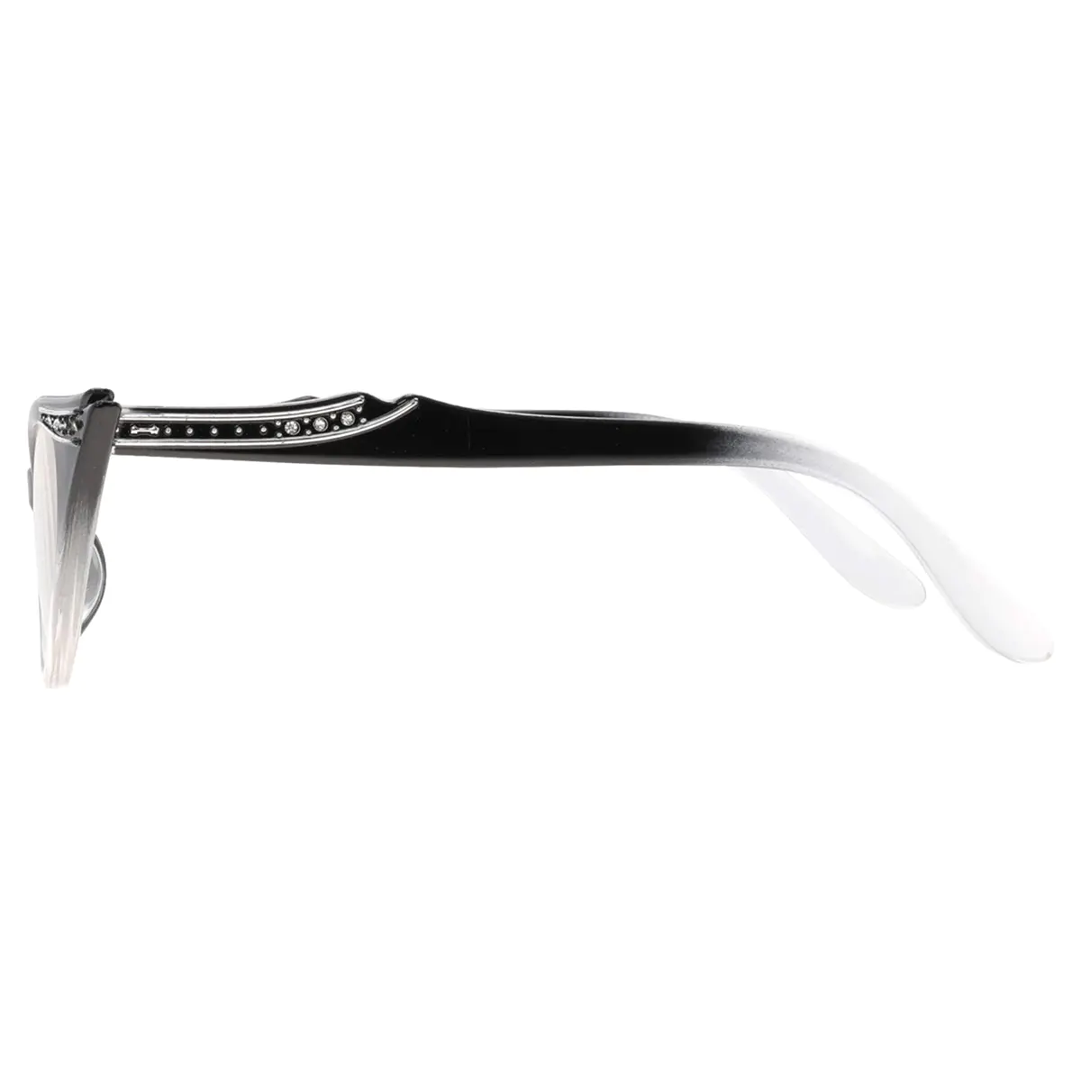 Cat-eye Black Reading Glasses