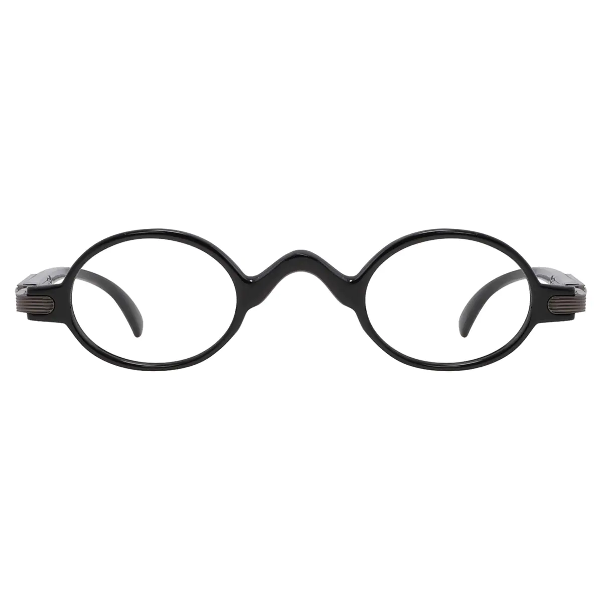 Round Black Reading Glasses