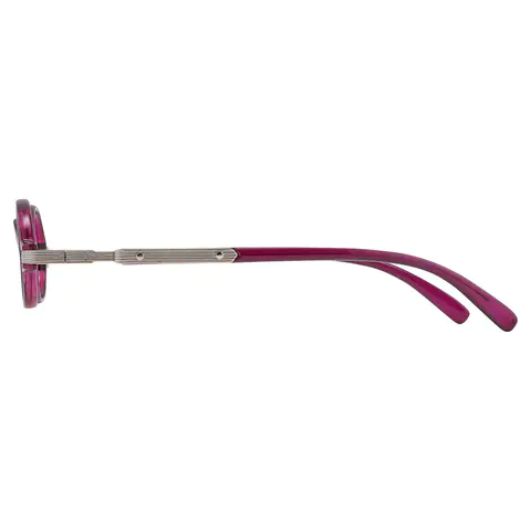 Round Gradient Red Reading Glasses