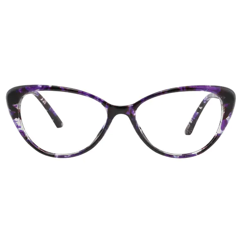 Cat-eye Purple Reading Glasses