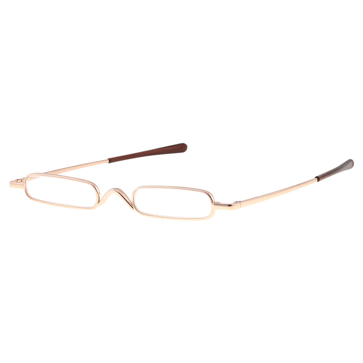 Geometric Gold Reading Glasses