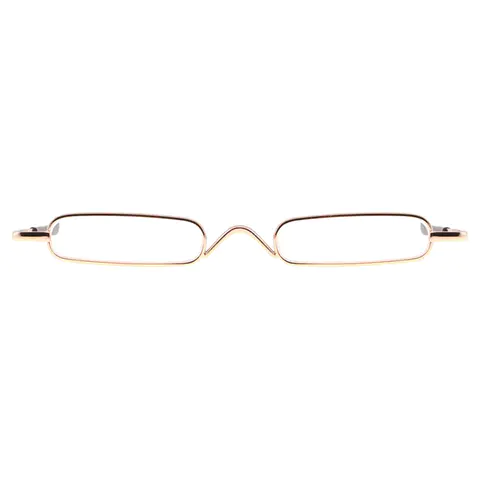 Geometric Gold Reading Glasses