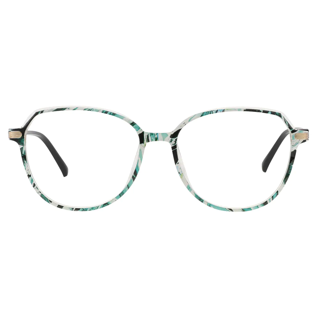 Cat-eye Green Reading Glasses