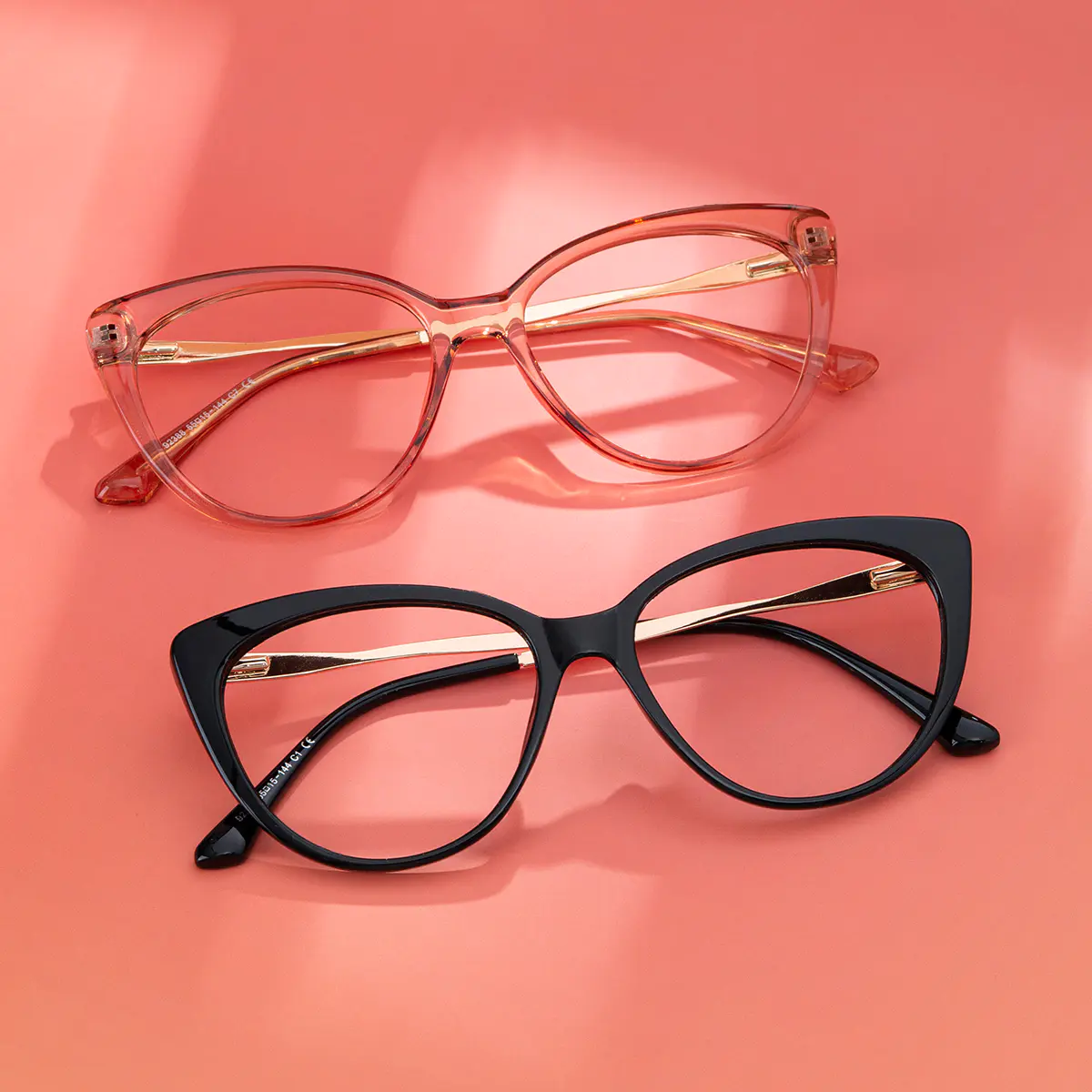 Cat-eye Black Eyeglasses
