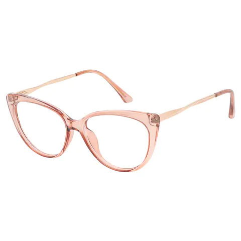 Cat-eye Pale Pink Eyeglasses
