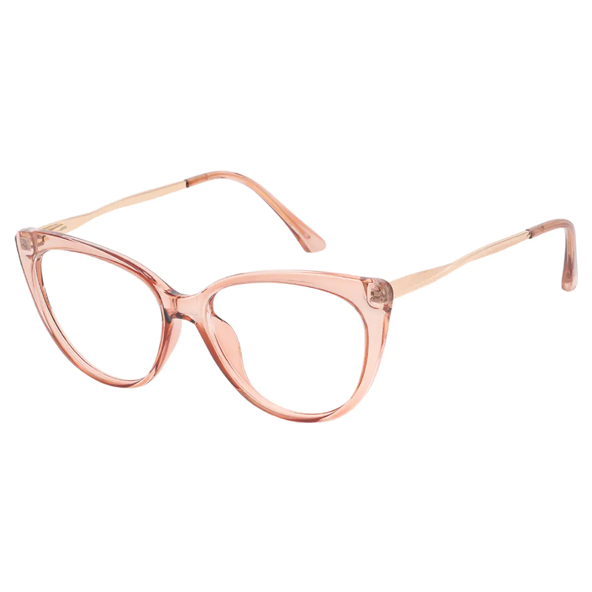 Cat-eye Pale Pink Eyeglasses