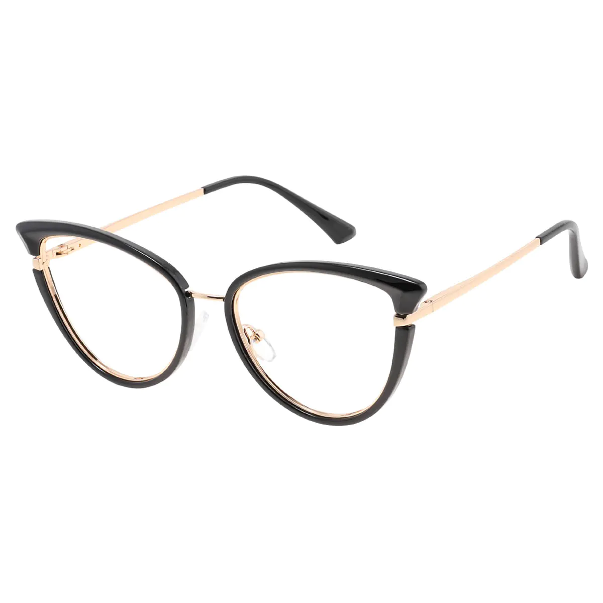 Cat-eye Black Eyeglasses