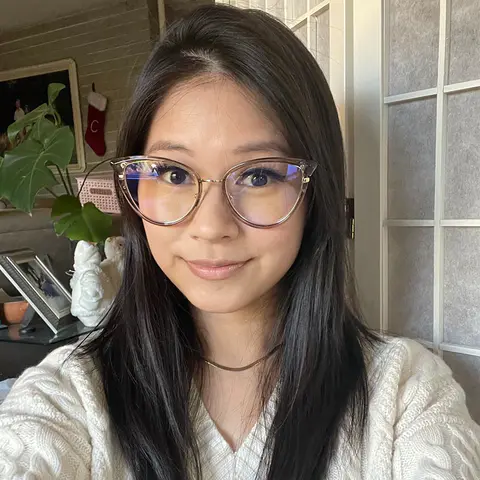 Cat-eye Transparent Gray Eyeglasses