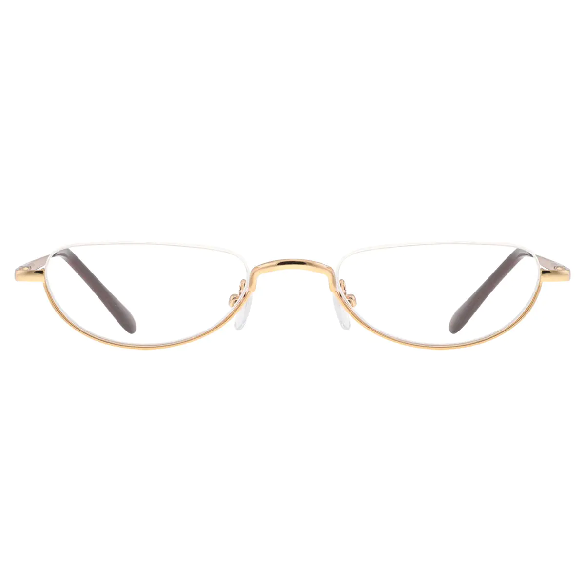 Oval Wood Reading Glasses